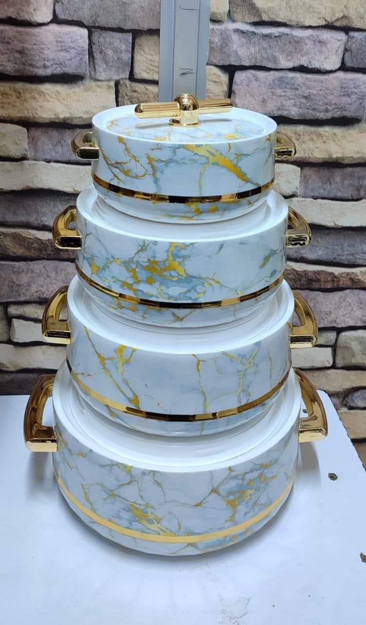 4 pcs insulated hotpots