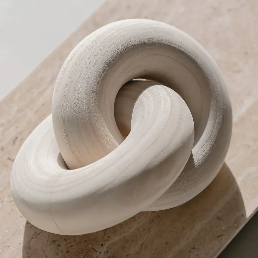 Wooden knot decor pc