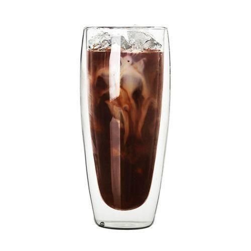 DoubleLayer Glass Coffee Glass Mug DoubleLayer