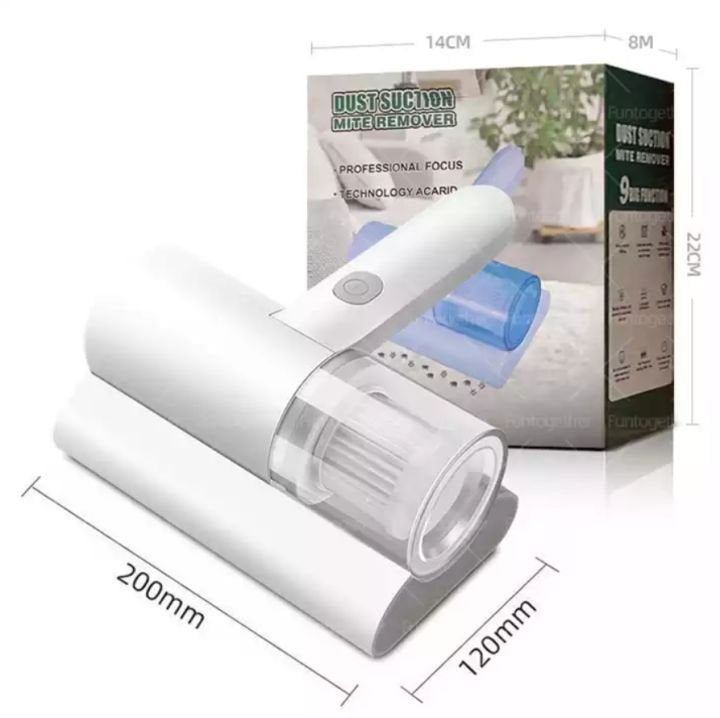 Cordless Handheld Vacuum Cleaner, Wireless Mattress Vacuum, Long UV Wavelength, Dust Mite Removal, Portable Sofa Bed Vacuum