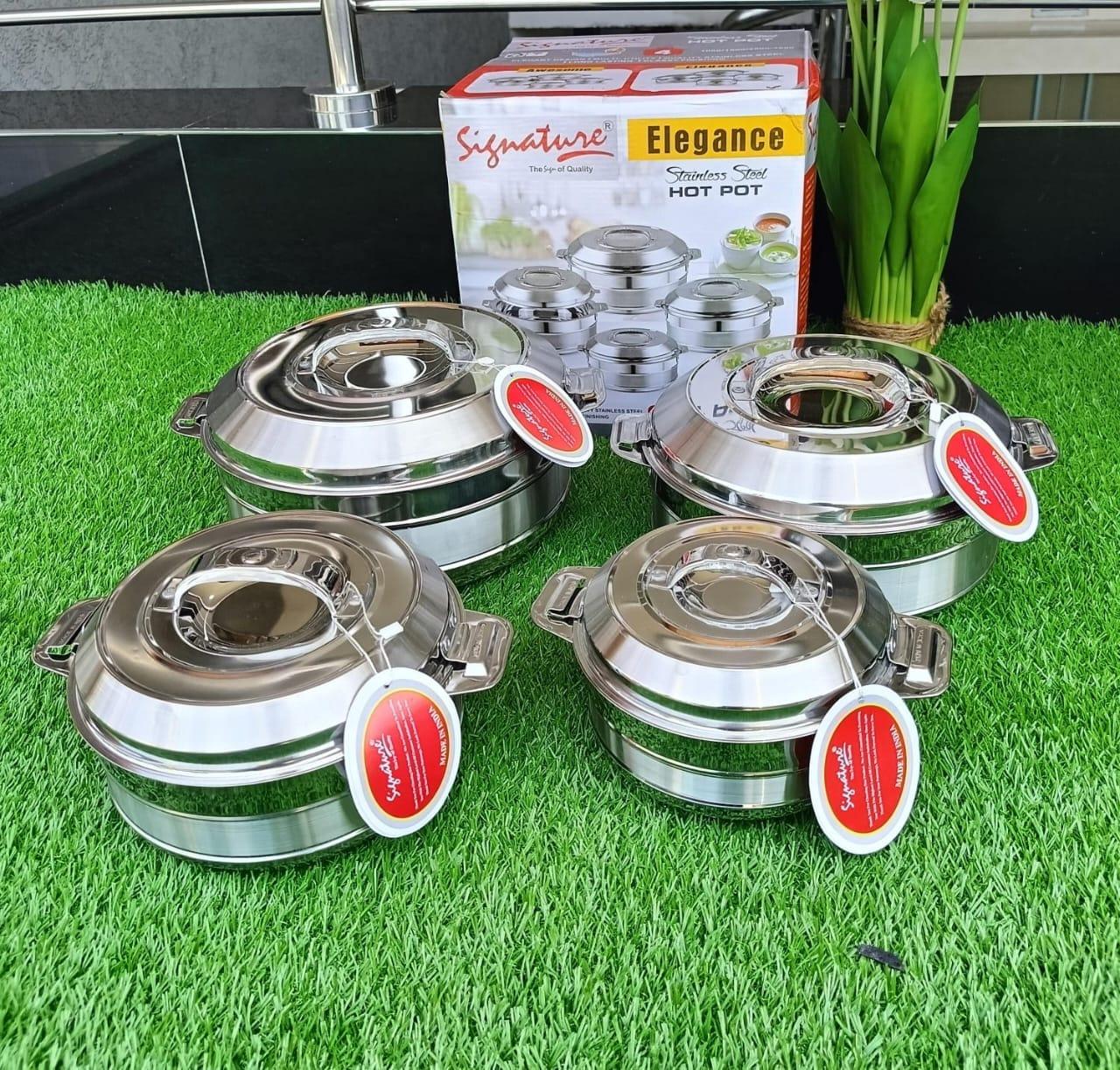 4pcs signature hot pots