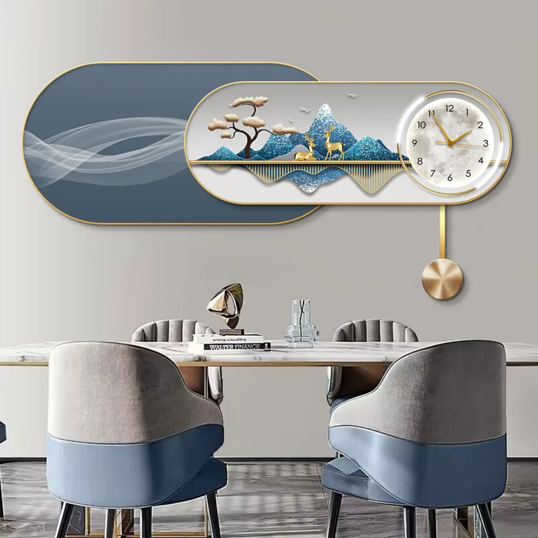 Swinging Pendulum decorative wall clock