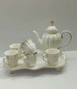 Tea set with tray