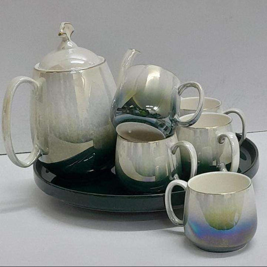 Rainbow tea set