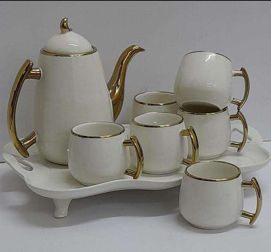 8 pcs Ceramic tea set