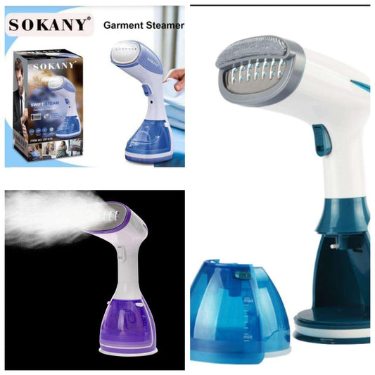 Portable garment steamer