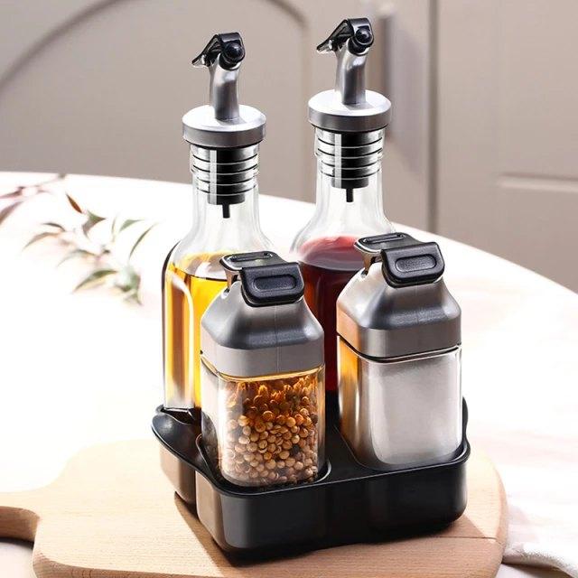 5 in 1 Seasoning Condiment Jar Set