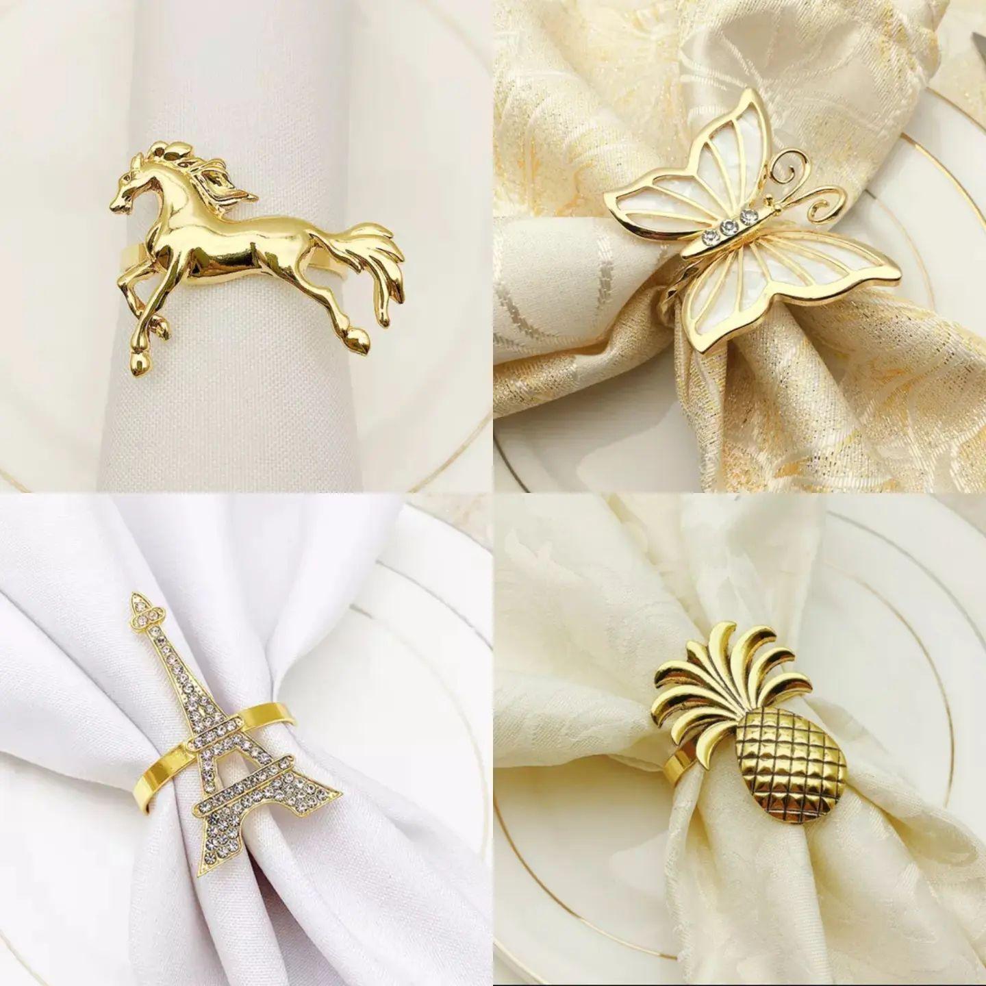 6 pcs napkin rings