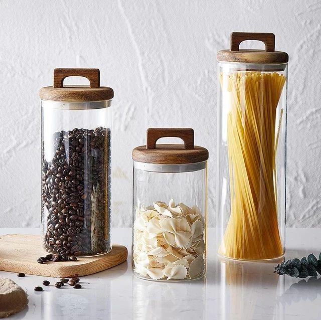 storage jars, glass jars