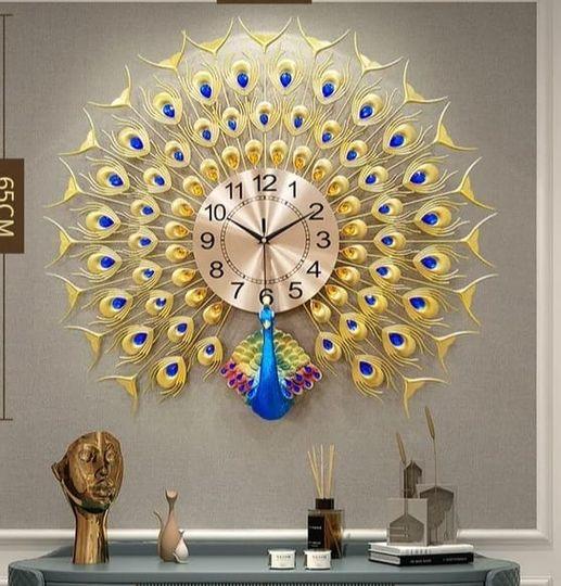 Peacock Decorative Wall Clock