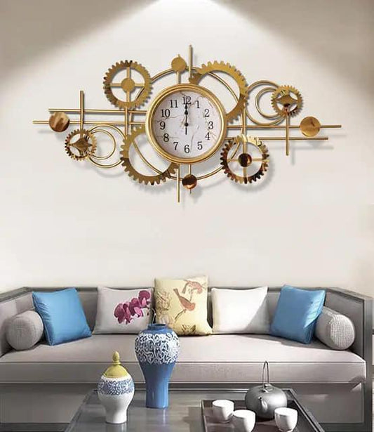 Gear Wheel Decorative Wall Clock