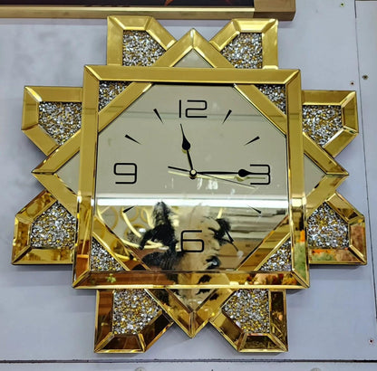 Crystal clock, wall clock decorative clock