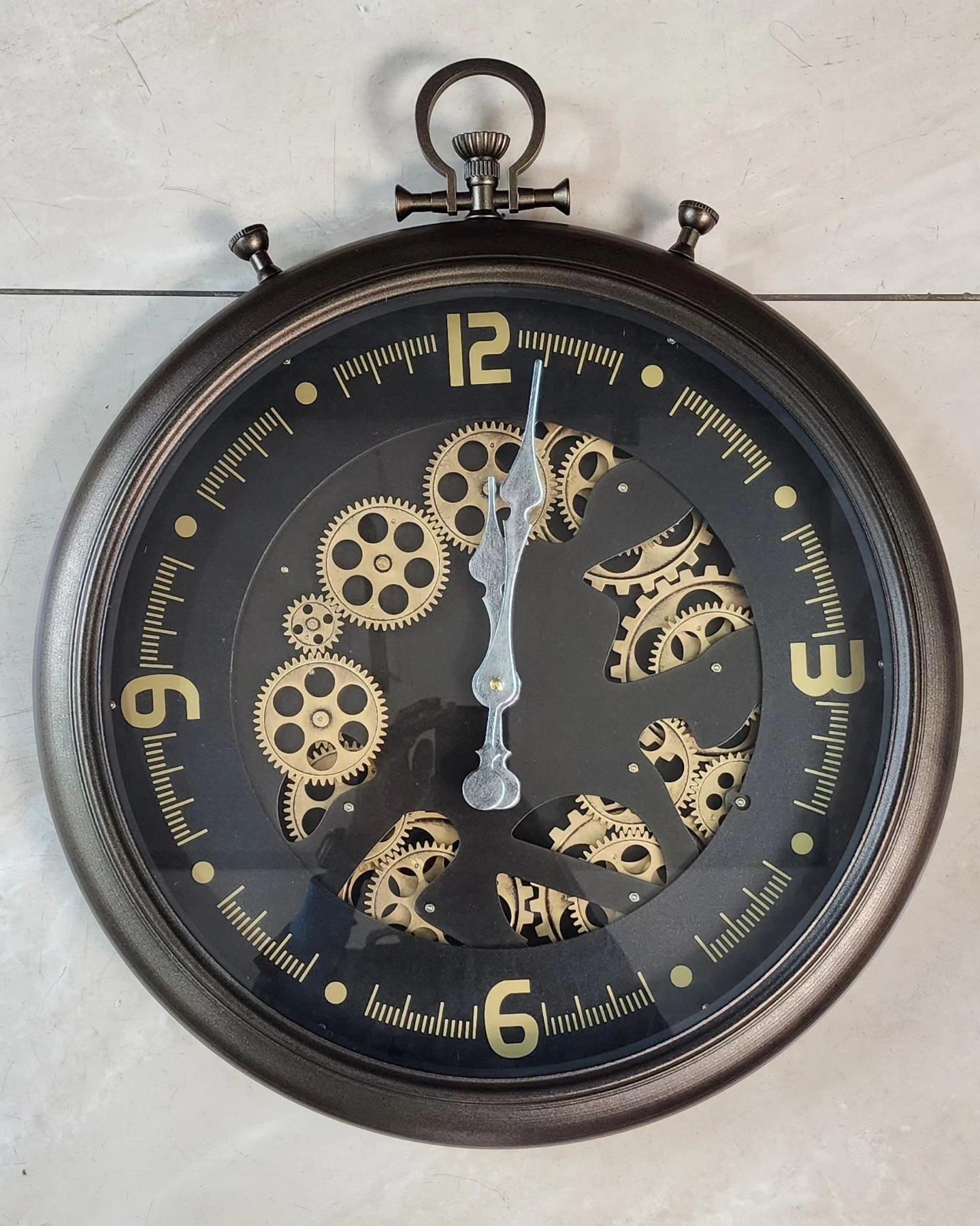 wall clock, roman clock, vintage clock,