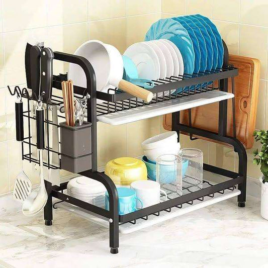 2 tier dish rack