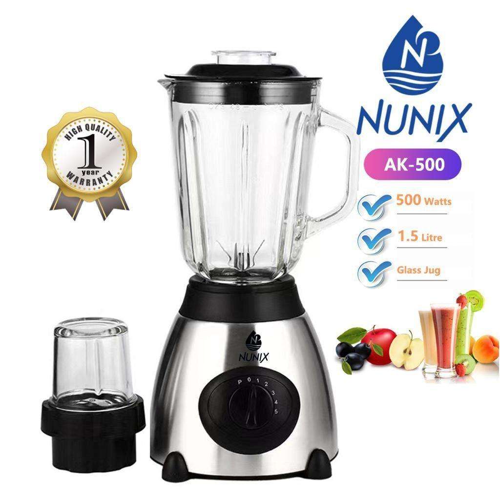 Nunix Blender 2 In 1 With Power Grinder 1.5L..