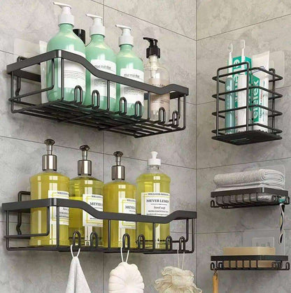 5 pcs bathroom set, no drilling bathroom set