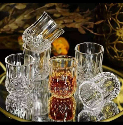 6 pcs whisky glasses xy