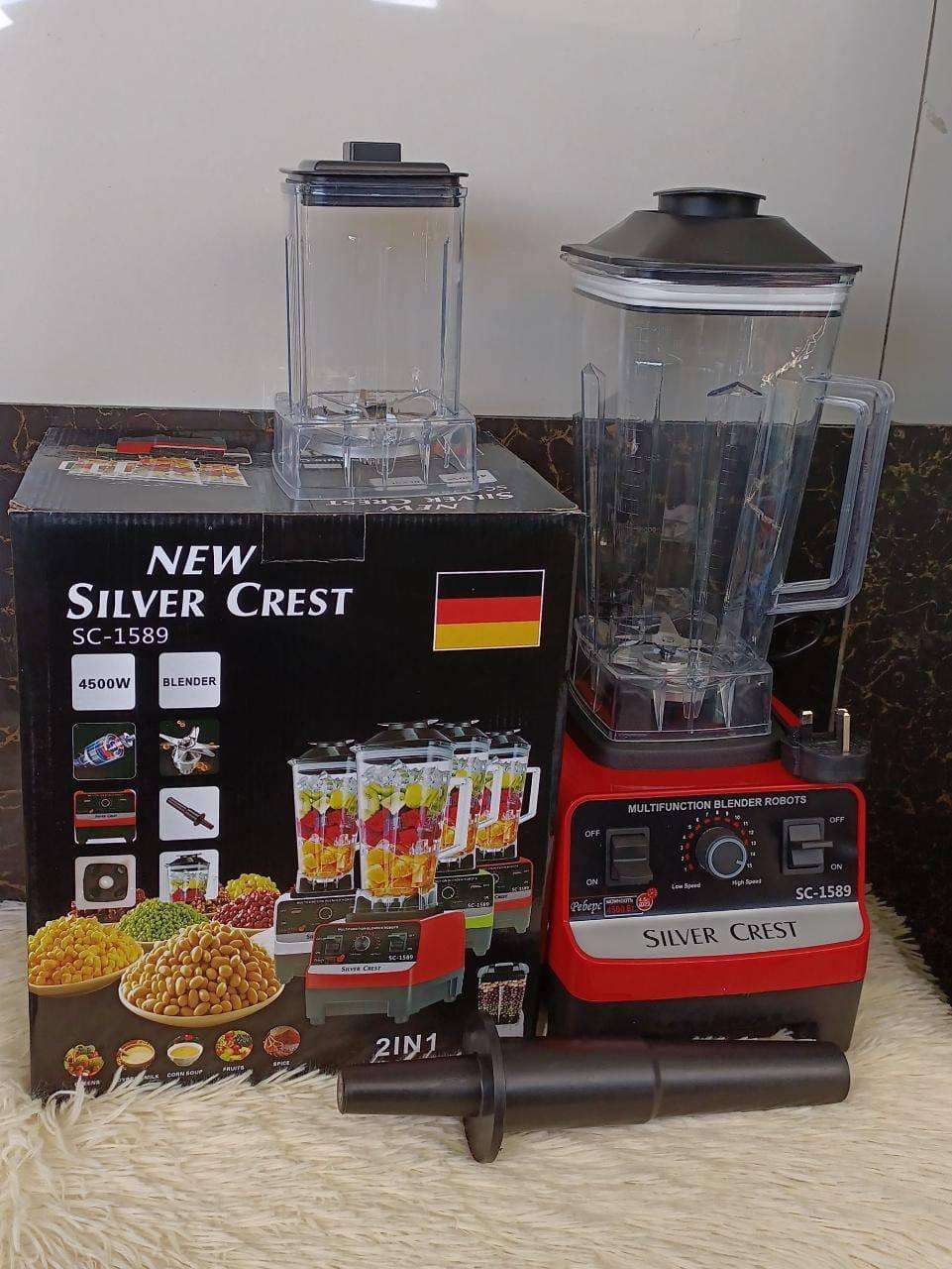 Silver crest  Pro Blender +Grinder Jar