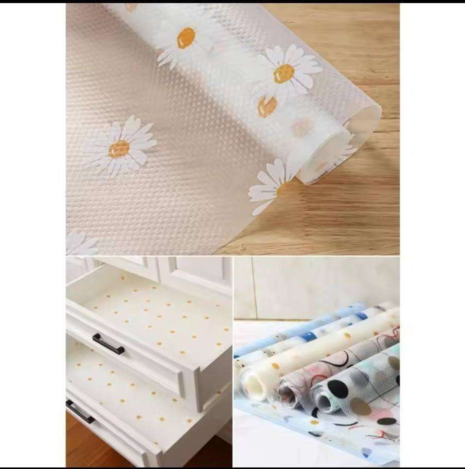 Non adhesive drawer liner, drawer mats, fridge mats, water proof mats