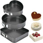 3 pcs baking trays