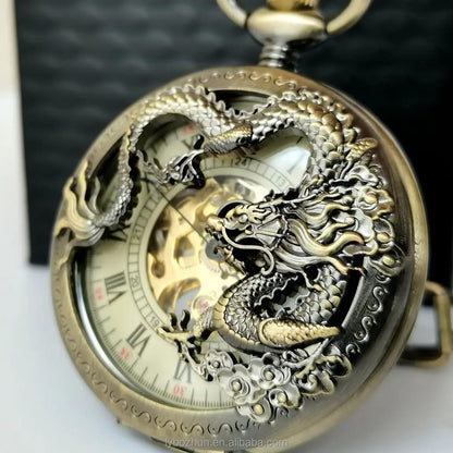 Mechanical gear pocket watch