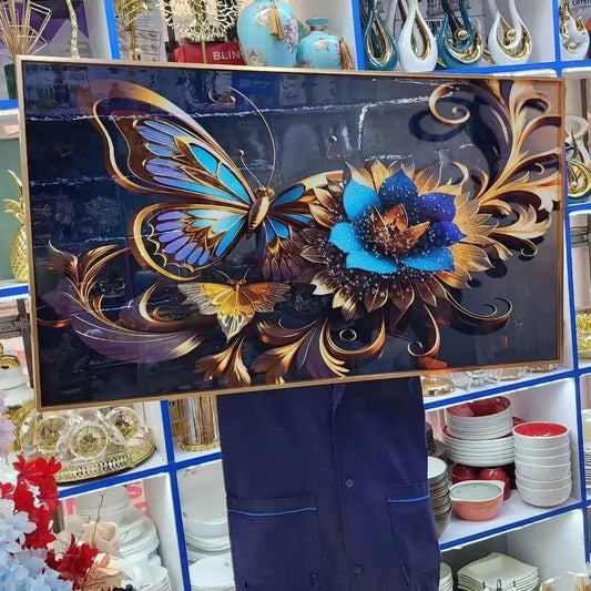 Modern Crystal Porcelain Decorative Wall Art