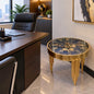 Gear clock coffee table