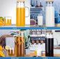 Borosilicate Water Jug With Handle and Bamboo Lid 1200 ML, for juice,milk etc