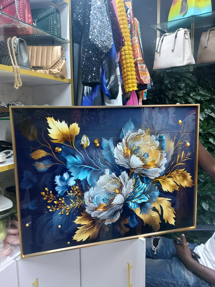 Modern Crystal Porcelain Decorative Wall Art