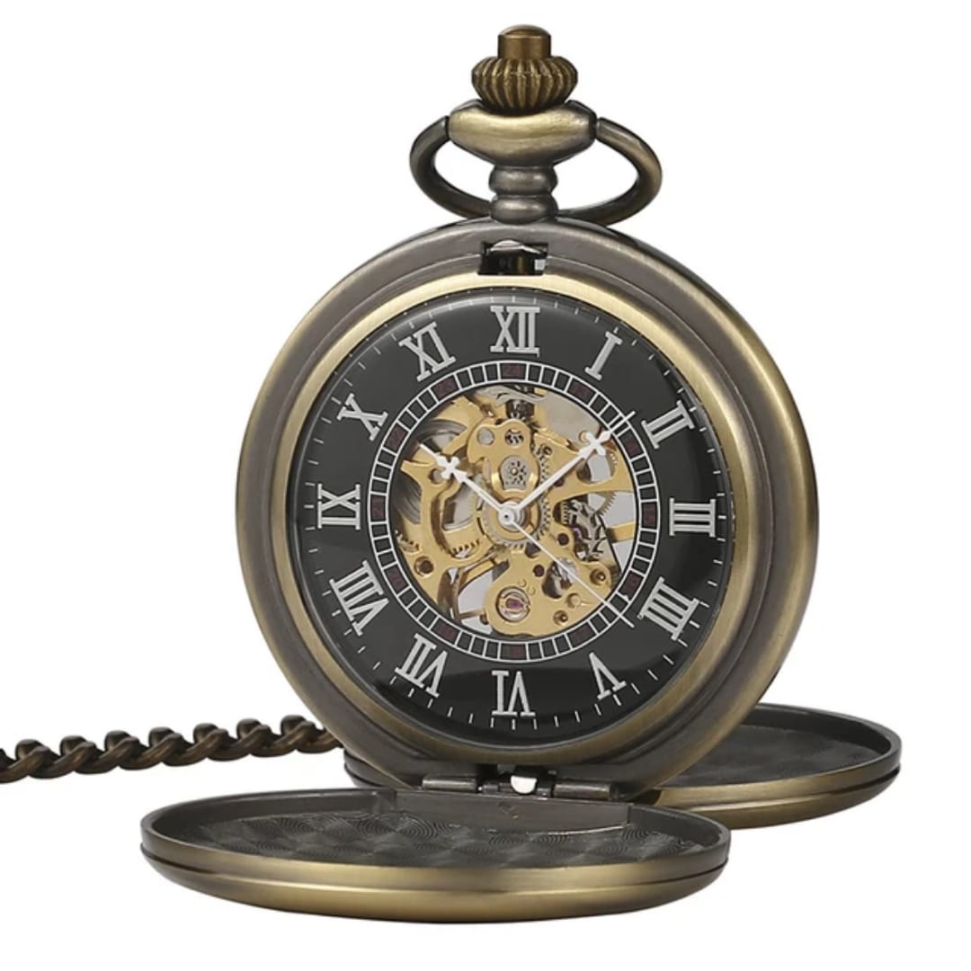 Mechanical gear pocket watch