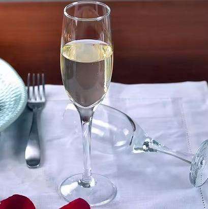 6pcs champagne glasses