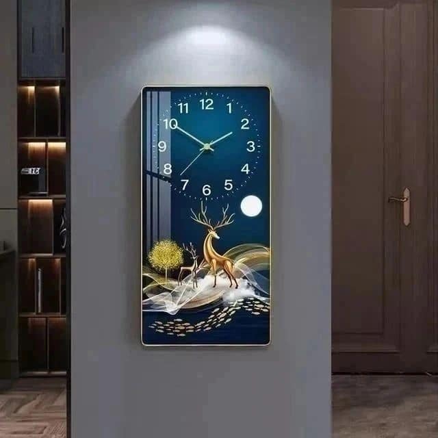 Crystal Porcelain Decorative Wall Clock