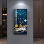 Crystal Porcelain Decorative Wall Clock