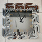 Crystal glass wall decorative clocks