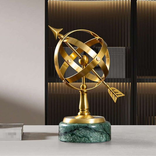 Desktop Decorations Modern Light Luxury Globe Decorations Office Decorations Home Decoration Decorations Display Ornament Living Room, Bedroom, Home Decor