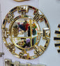 Antique Round Decorative Wall Mirror