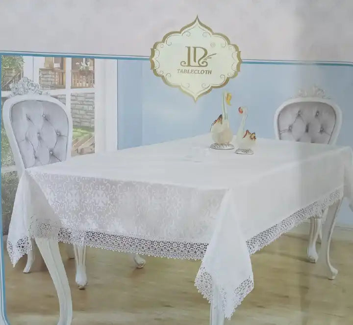 150*220cm table cloth Material: Polyester Jacquard Colours: