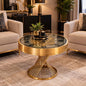 Gear clock coffee table