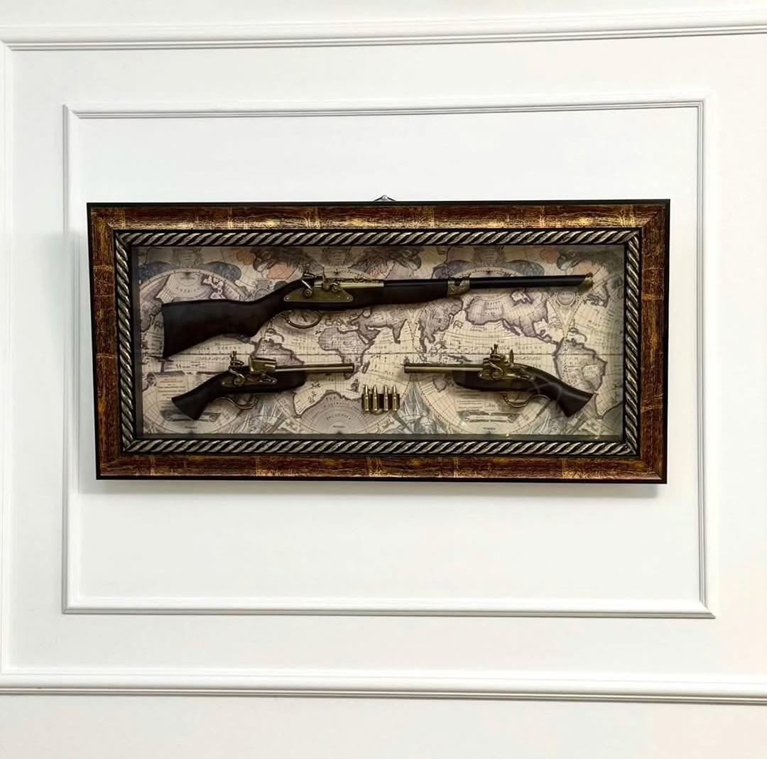 Vintage Wooden gun frame