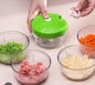 Manual Hand String Food/Vegetable Onions ,Garlic Chopper Cutter