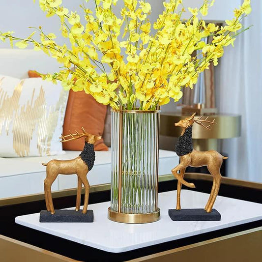 Glass grill flower vase,