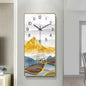 wall clock, crystal porcelain