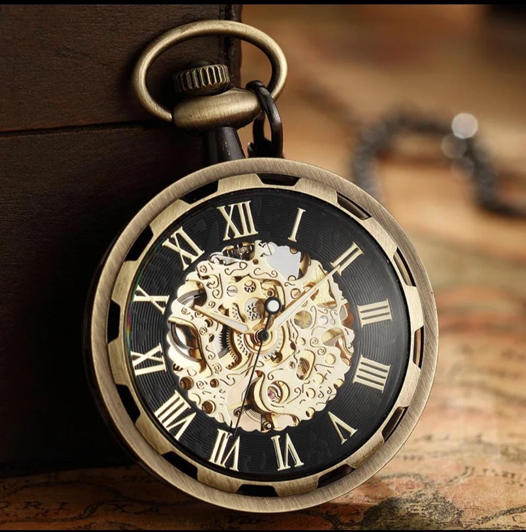 Mechanical gear pocket watch