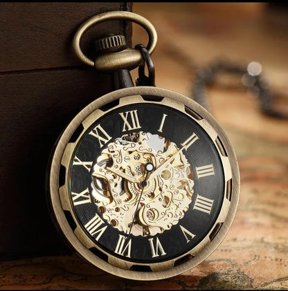 Mechanical gear pocket watch