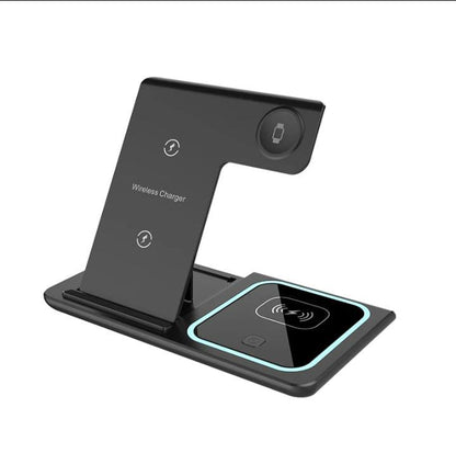 3 in 1 wireless charger for phone,airpods and smart watch