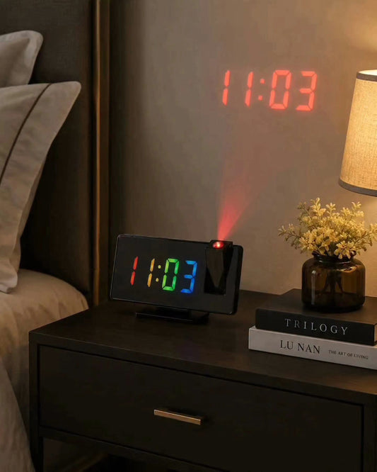 Projector alarm clock