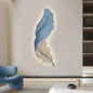 Light Luxury Feather Led Wall Decor