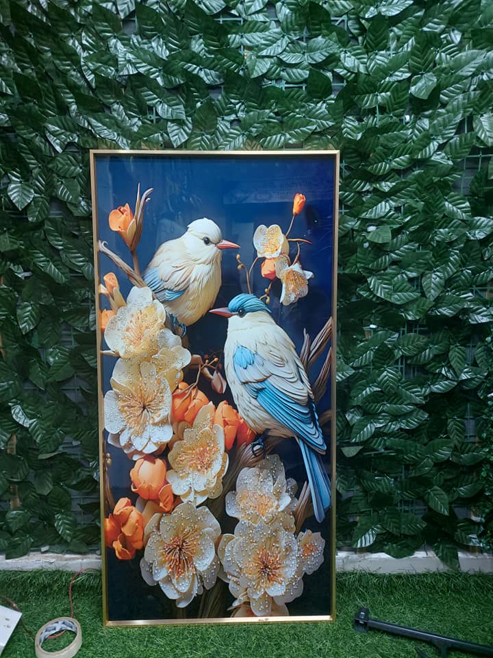 Modern Crystal Porcelain Decorative Wall Art