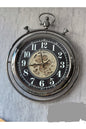 Vintage real gears moving clock
