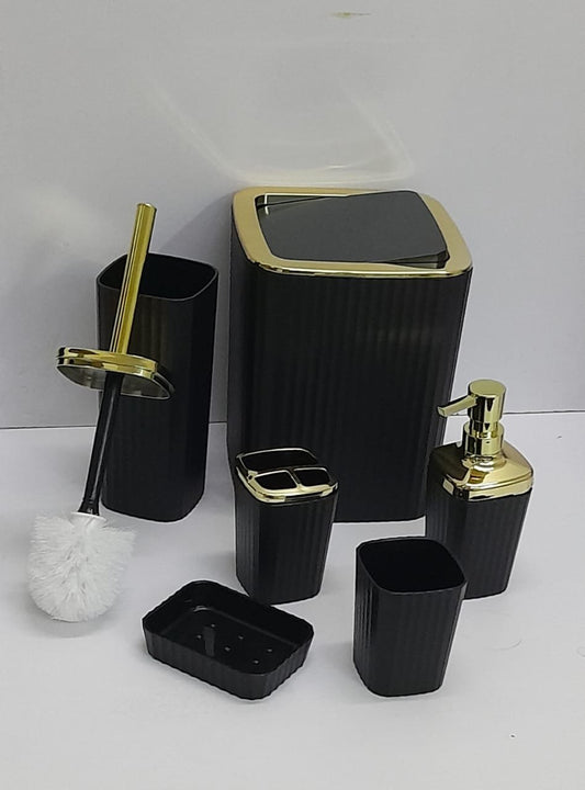 6 in 1 bathroom organizer set